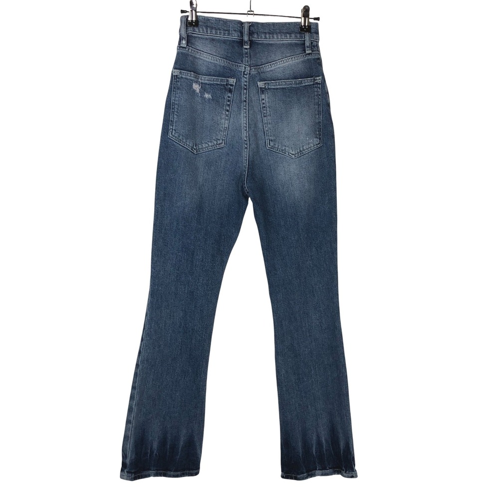 Free People Womens‎ Phoenix Crop Flare Jeans Size 26 Boho Festival Hippie - Picture 3 of 16